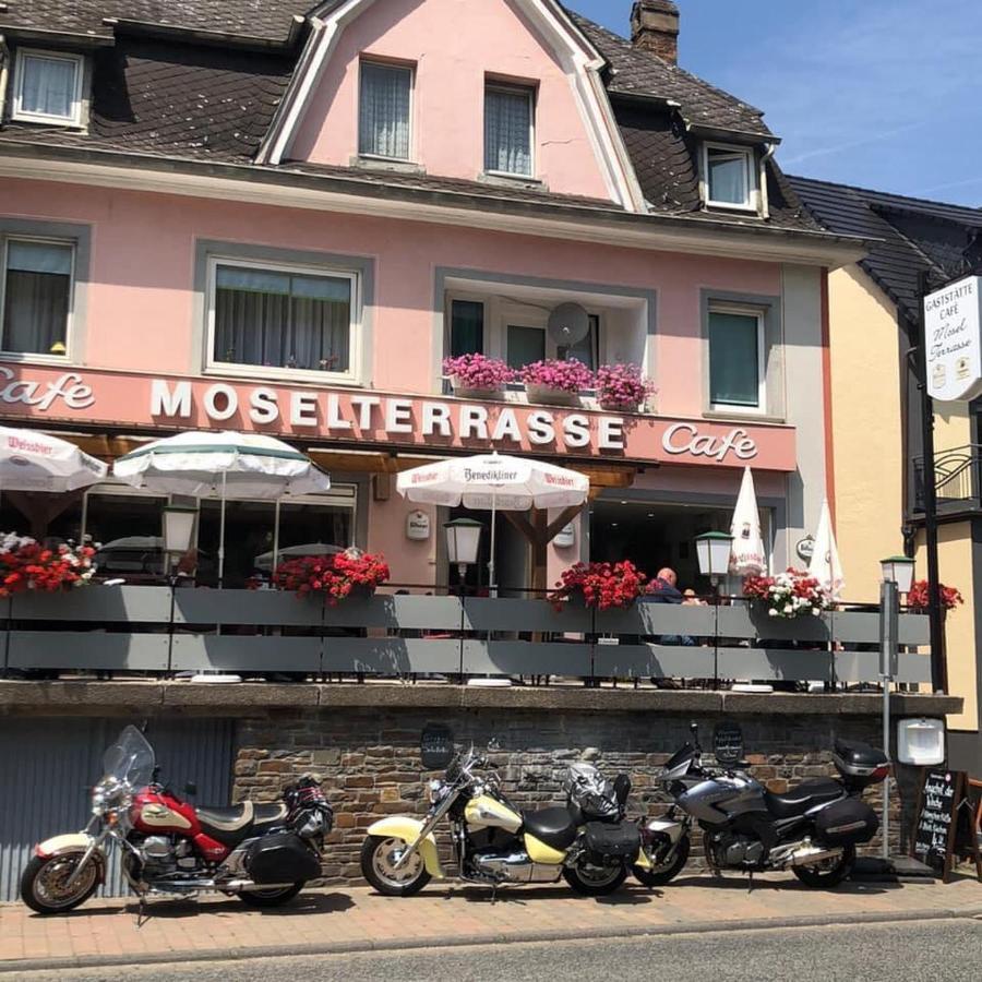 Cafe Moselterrasse Hotel Klotten Kültér fotó